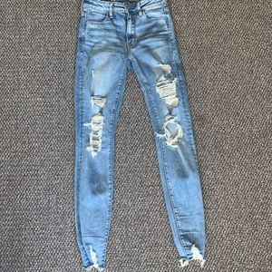 American eagle high rise jeans